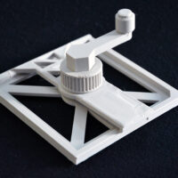 3D-printed frame for 3.5" floppy disks