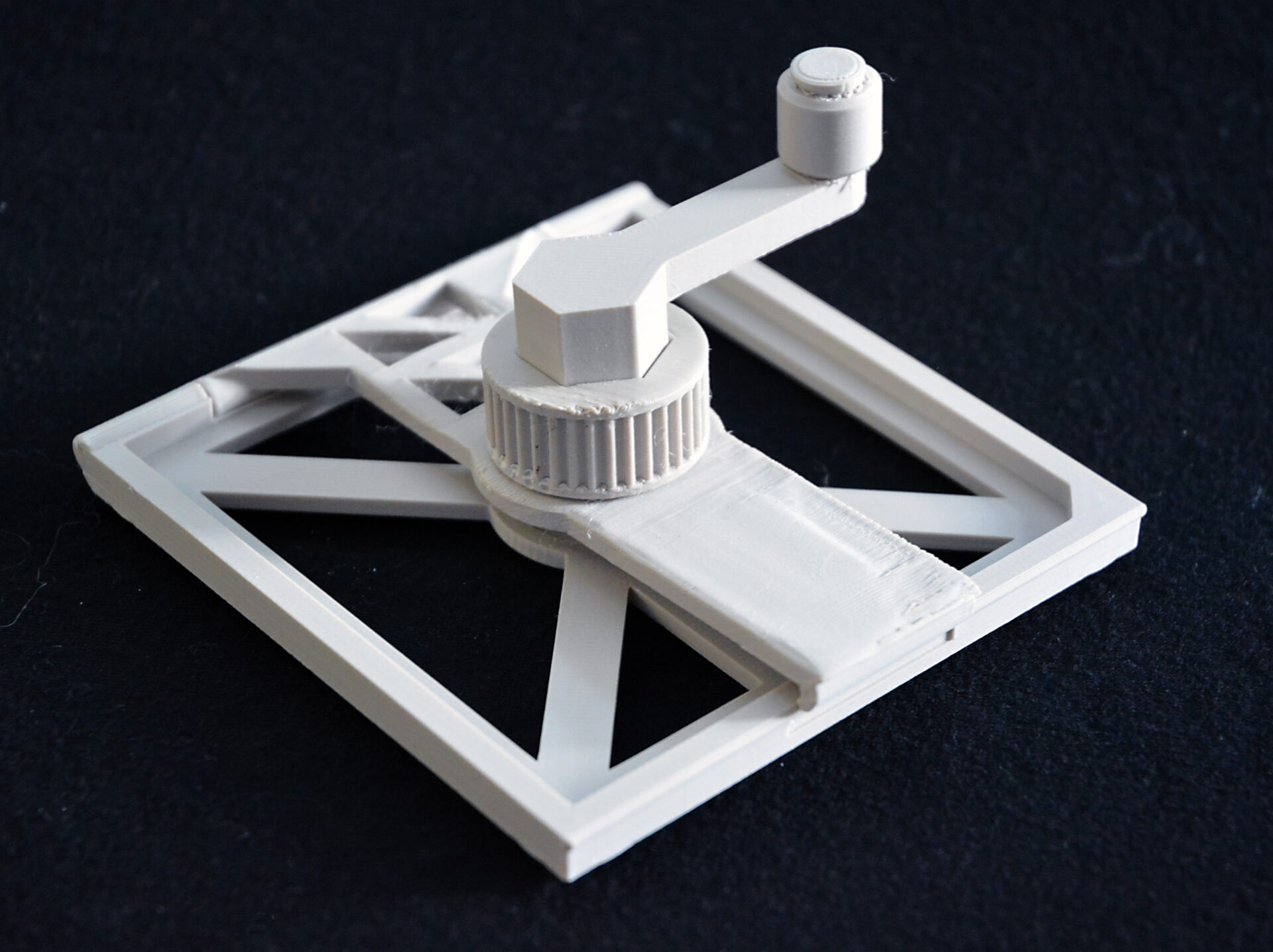 3D-printed frame for 3.5" floppy disks